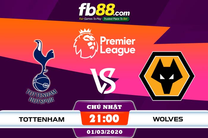fb88-soi kèo Tottenham Hotspur vs Wolverhampton Wanderers