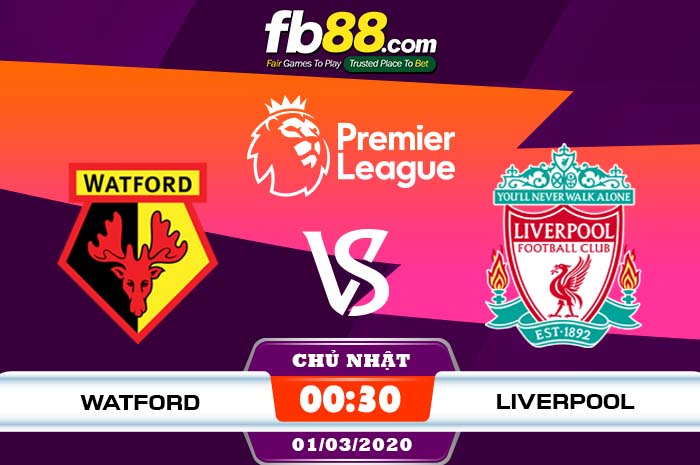 fb88-soi kèo Watford vs Liverpool