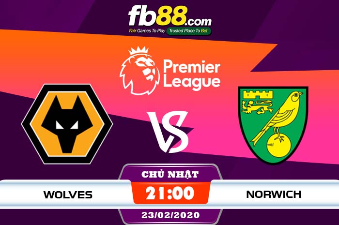 fb88-soi kèo Wolverhampton Wanderers vs Norwich City