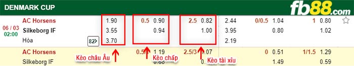 fb88-kèo chấp AC Horsens vs Silkeborg IF