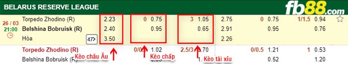 fb88-kèo chấp Torpedo Zhodino vs Belshina Bobruisk