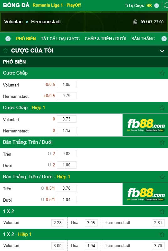 fb88-kèo nhà cái Voluntari vs Hermannstadt