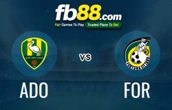 fb88-soi kèo ADO Den Haag vs Fortuna Sittard