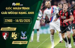 fb88-soi kèo AFC Bournemouth vs Crystal Palace