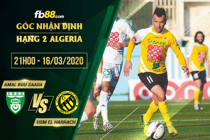 fb88-soi kèo ASM Oran vs USM El Harrach