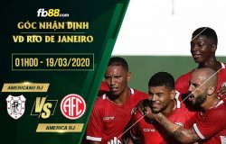 fb88-soi kèo Americano RJ vs America RJ