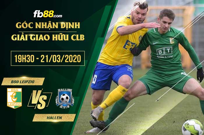 fb88-soi kèo BSG Chemie Leipzig vs Hallen