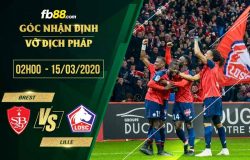 fb88-soi kèo Brest vs Lille OSC