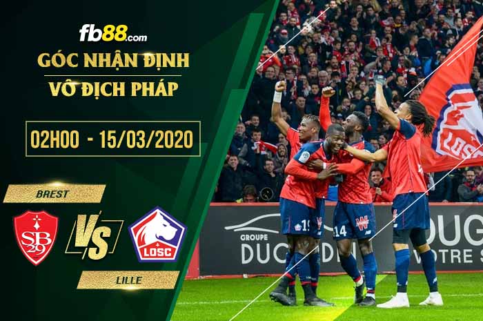 fb88-soi kèo Brest vs Lille OSC