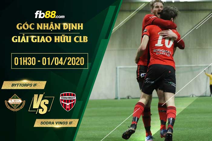 fb88-soi kèo Byttorps IF vs Sodra Vings IF