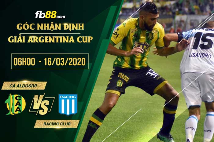 fb88-soi kèo CA Aldosivi vs Racing Club