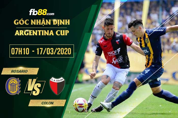 fb88-soi kèo CA Rosario Central vs Colon Santa Fe