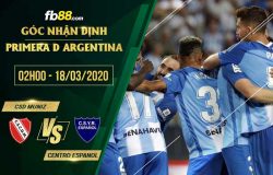 fb88-soi kèo CSD Muniz vs Centro Espanol