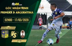 fb88-soi kèo Central Ballester vs CA Atlas