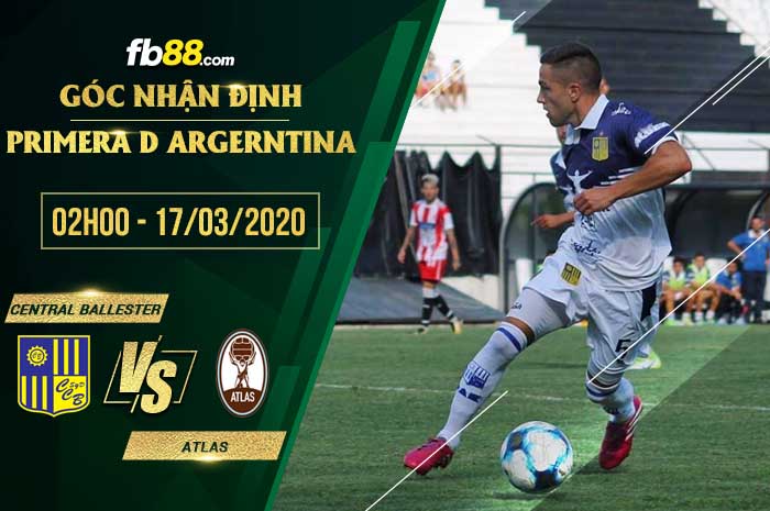 fb88-soi kèo Central Ballester vs CA Atlas