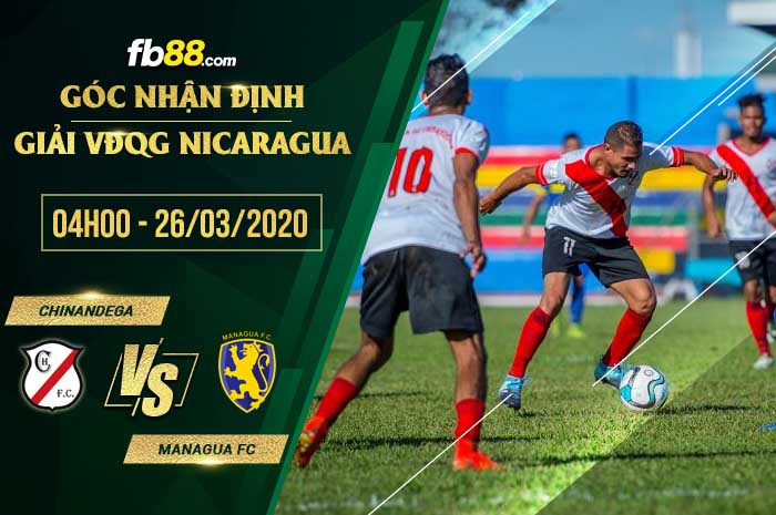 fb88-soi kèo Chinandega FC vs Managua FC