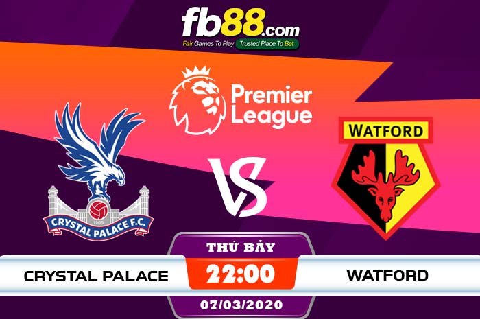 fb88-soi kèo Crystal Palace vs Watford