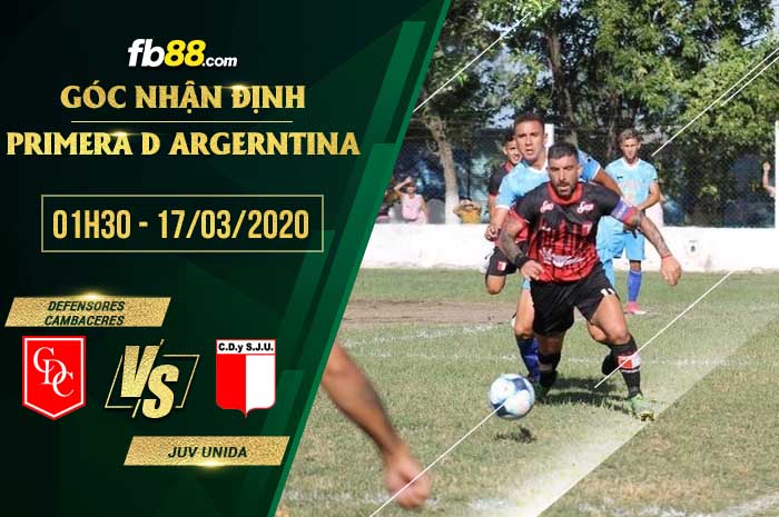 fb88-soi kèo Defensores De Cambaceres vs Juventud Unida San Miguel