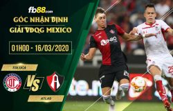 fb88-soi kèo Deportivo Toluca vs Atlas