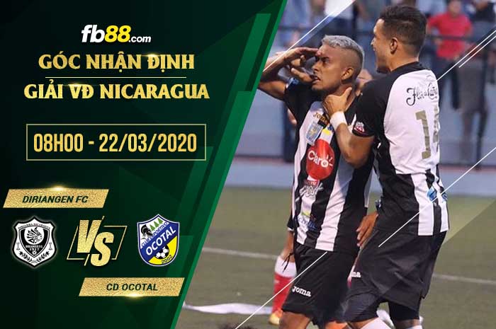 fb88-soi kèo Diriangen FC vs CD Ocotal