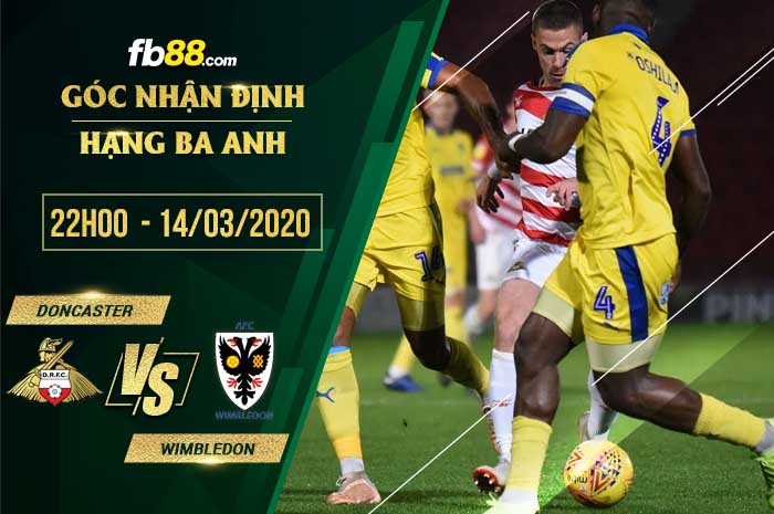 fb88-soi kèo Doncaster Rovers vs AFC Wimbledon
