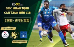 fb88-soi kèo FC Liefering vs FC Blau Weiss Linz