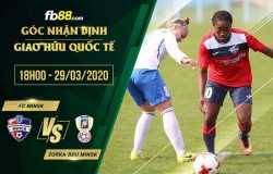 fb88-soi kèo FK Minsk vs Zorka-BDU Minsk