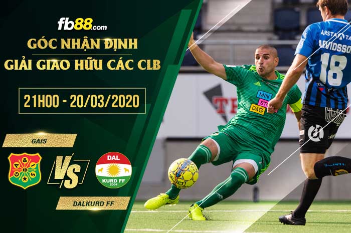 fb88-soi kèo GAIS vs Dalkurd FF