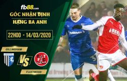 fb88-soi kèo Gillingham vs Fleetwood Town
