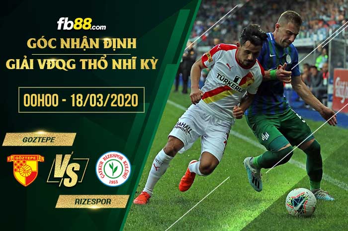 fb88-soi kèo Goztepe vs Rizespor