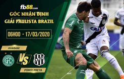fb88-soi kèo Guarani vs Ponte Preta