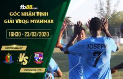 fb88-soi kèo Hantharwady United vs Zwekapin United