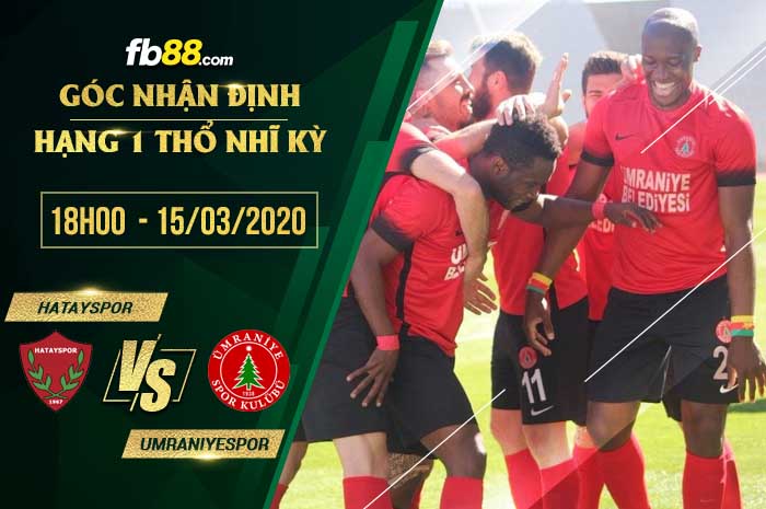 fb88-soi kèo Hatayspor vs Umraniyespor