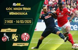 fb88-soi kèo Koln vs FSV Mainz 05