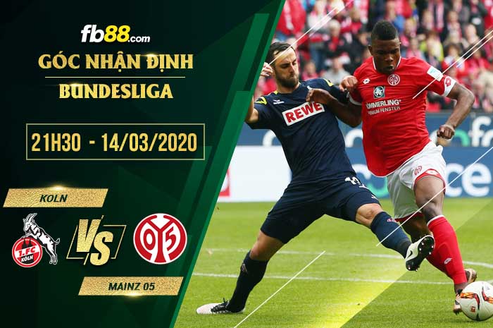 fb88-soi kèo Koln vs FSV Mainz 05