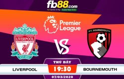 fb88-soi kèo Liverpool vs AFC Bournemouth