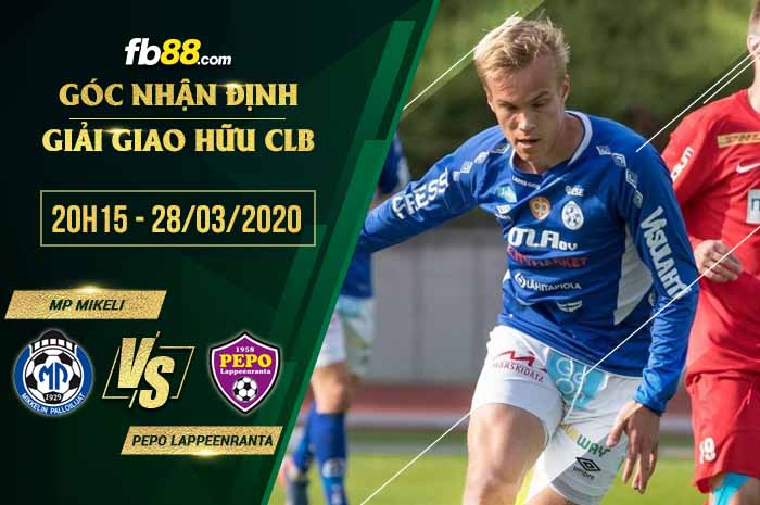fb88-soi kèo MP MIKELI vs PEPO Lappeenranta