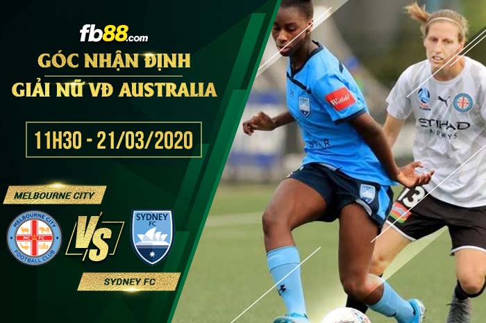 fb88-soi kèo Melbourne City FC vs Sydney FC