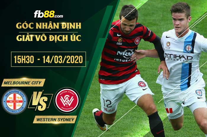 fb88-soi kèo Melbourne City vs Western Sydney Wanderers