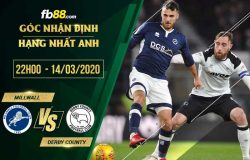 fb88-soi kèo Millwall vs Derby County
