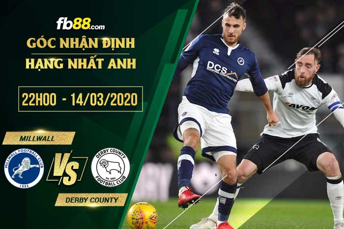 fb88-soi kèo Millwall vs Derby County