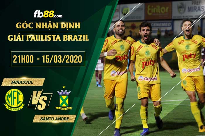 fb88-soi kèo Mirassol vs Santo Andre