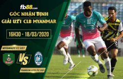 fb88-soi kèo Myawady FC U21 vs Yangon United FC U21