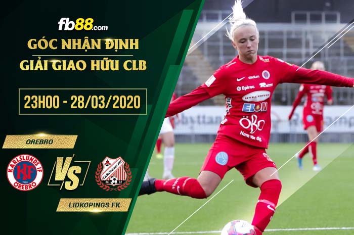 fb88-soi kèo Orebro (w) vs Lidkopings FK (w)