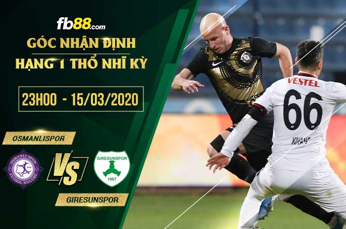 fb88-soi kèo Osmanlispor FK vs Giresunspor