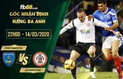 fb88-soi kèo Portsmouth vs Accrington Stanley