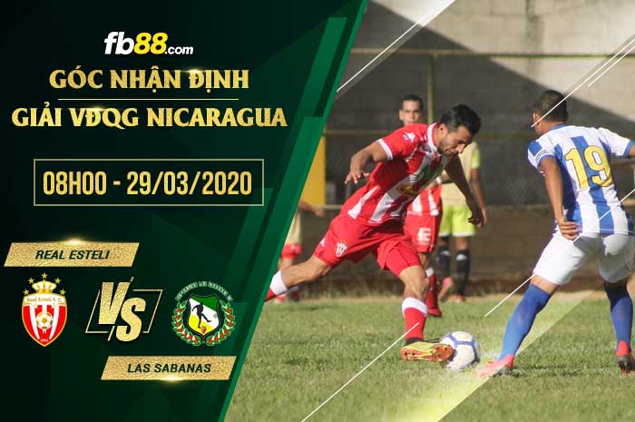 fb88-soi kèo Real Esteli vs CD Las Sabanas