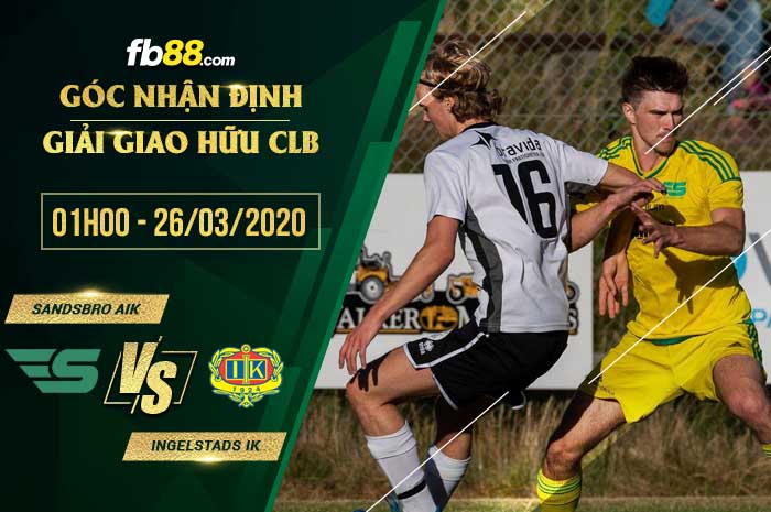 fb88-soi kèo Sandsbro AIK vs Ingelstads IK