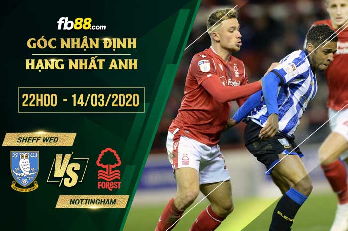 fb88-soi kèo Sheffield Wednesday vs Nottingham Forest
