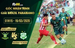 fb88-soi kèo Sport Lagoa Seca PB vs Nacional de Patos PB